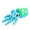 D, variant on Back-to-School 3D Printed Articulated Squid Fidget Toy, Multicolor Flexible Desk Decor for Adults & Teens, Stress Relief Gadget with Movable Joints, 4.33" x 1.38" A