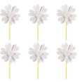 thumbnail image 1 of Shisuyan Children Graffiti Blank Windmill White 6Pcs 15.4X8.3X0.8In, 1 of 8