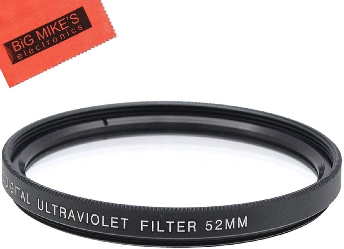 52MM MultiCoated UV Protective Filter for Canon EFS 24mm f/2.8 STM