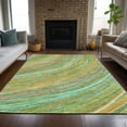 thumbnail image 5 of Dalyn Rugs Machine Washable Indoor/Outdoor Chantille ACN2094 Green 9' x 12' Rug, 5 of 9