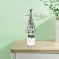 thumbnail image 3 of GUOOL Romantic Rotating Candle Holder Rotary Candle Holder Candleholder Tea Light Snowflake 2, 3 of 8