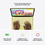 Apple MacBook Neo 13-inch Apple A18 Pro chip with 6‑core CPU and 5‑core GPU, 8GB, 512GB SSD, Touch ID, Magic Keyboard - Citrus