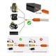 thumbnail image 4 of Manguera de Repuesto para Inflador de Neumáticos con Compresor de Aire Portátil Extendido con de Acero Inoxidable para Protección, Tubo de Bomba de Aire, 4 of 5