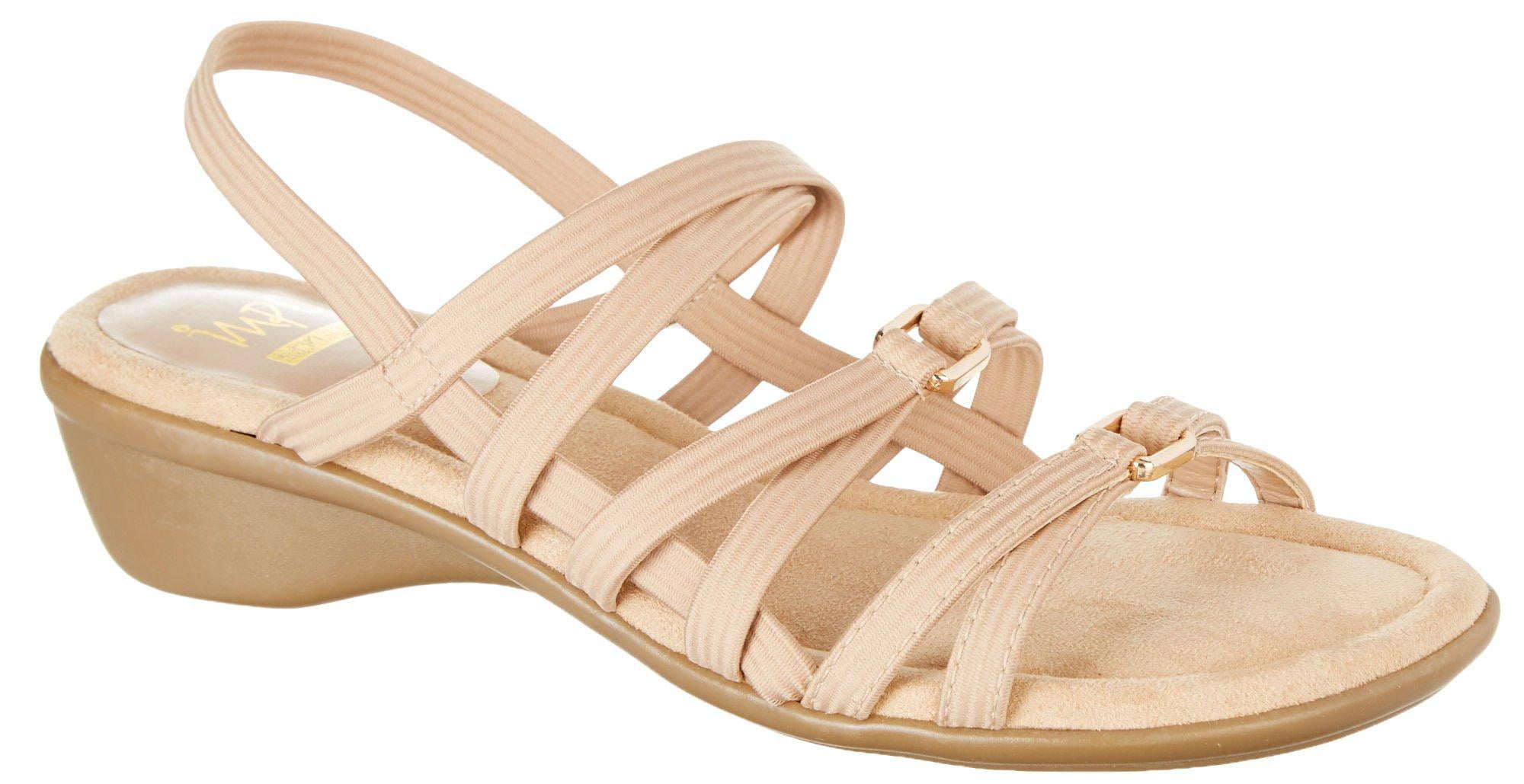 Impo - IMPO Womens Geniece Stretch Casual Sandals - Walmart.com ...