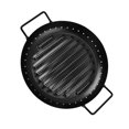 thumbnail image 4 of HLONK Grill Pan Barbecue Plate Korean Bbq Tray Griddle Stove Stick Stovetop Grilling Non  Handles Meat Gas Bakeware Surface, 4 of 7