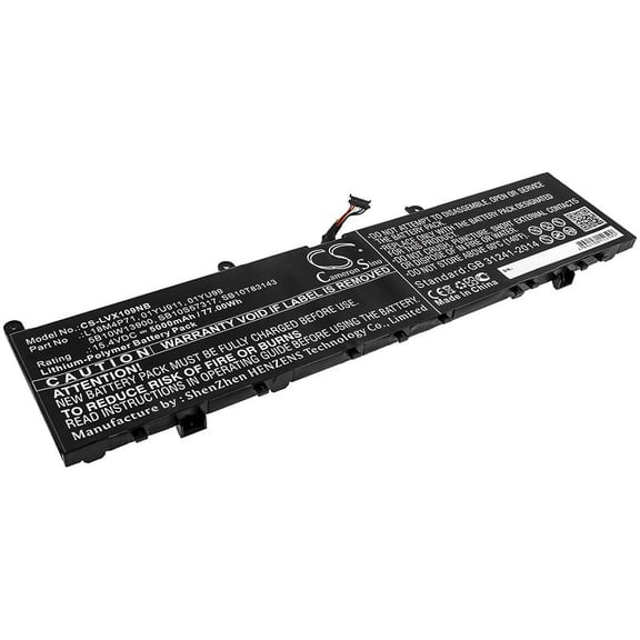 5000mAh 01YU99 SB10T83143 L18M4P71 01YU911 SB10S57317 5B10W13900 Battery for Lenovo ThinkPad P1 2019 20QTA00QCD