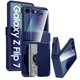 thumbnail image 1 of Funda para teléfono móvil GooseBox Galaxy Z Flip 7 Wallet RFID Blue, 1 of 9