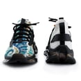 thumbnail image 3 of Watercolor Seahorse Walking Shoes for Men Woman Lightweight Tennis Fashion Elastic Sports Shoes Cushion Basketball Shoes, 3 of 7