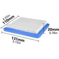 thumbnail image 2 of Push Mower Air Filter Replacement Range Accessories Paper Filter Set Not Genuine Briggs Stratton Quantum Blue Tractor Air Filter for Lawn Mowers and T, 2 of 5