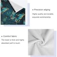thumbnail image 4 of Coolnut Gold Butterfly Bathroom Towel Set Absorbent Soft 3-Piece Bath Towel Hand Towel Washcloth Decorative Towels for Bathroom Gym Hotel Beach Swimming Pool Washcloth Gift, 4 of 7