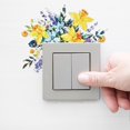 thumbnail image 3 of Long Lasting Wall Mural Flower Switch Wall Decorative Stickerღ K9X2, 3 of 6