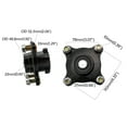thumbnail image 2 of Front Steering Knuckle Spindle Brake Disc Caliper Wheel Hub For 125cc-250cc ATV ATV Front Steering Knuckle Assembly + Spindle Wheel Hub Caliper Rotor 125-250cc Front Steering Knuckle Spindle, 2 of 16
