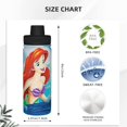 thumbnail image 4 of Botella de agua aislada Ariel Sports, de acero inoxidable, portátil, para exteriores, para viajes, fitness, estudiantes, talla única., 4 of 7