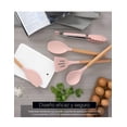 thumbnail image 3 of Set 12 Utensilios Cocina Silicona Y Madera Cookify Con Base Color Rosa, 3 of 4