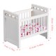 thumbnail image 5 of BRIGHTFUFU 1 minicasa de cuna decorativa, modelo de mueble (blanco), 5 of 8