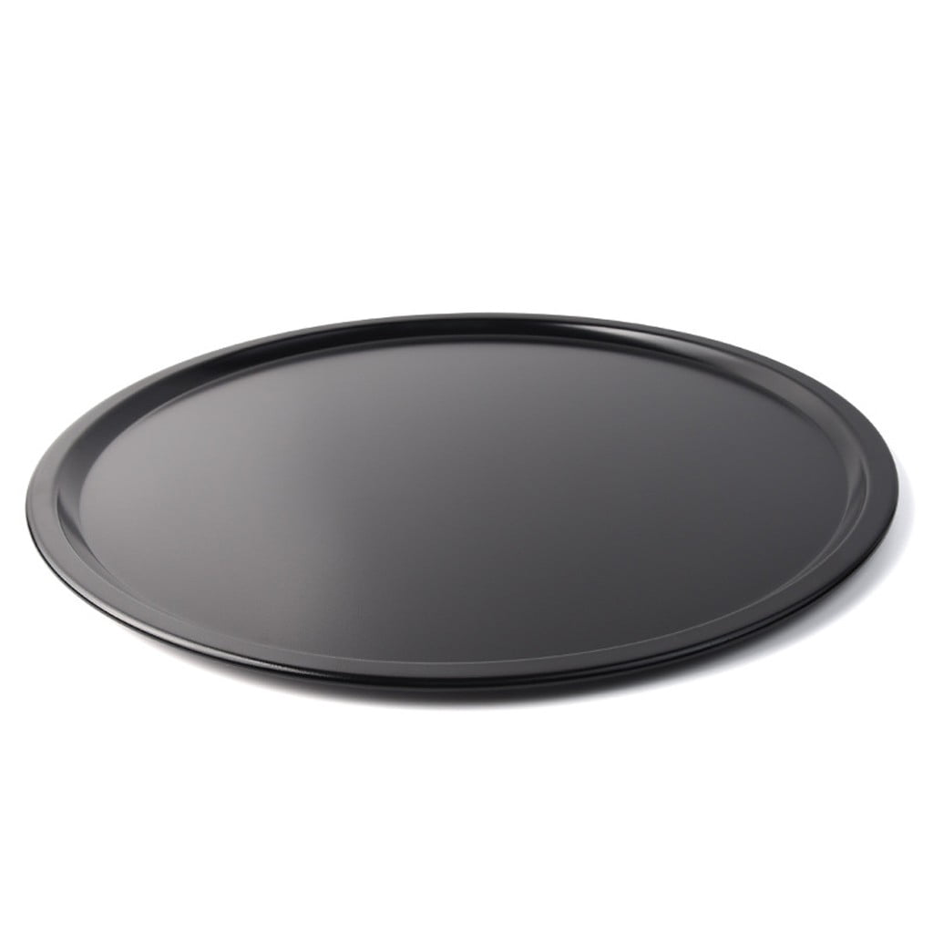 Tanjnj Clearance Pizza Pan, 12 Inch Round Baking Pan Pizza Serving Tray with Stainless Steel Core & Non-stick Coating, for Home Restaurant Party, Non-Toxic & Sturdy Oven Safe & Anti-melt