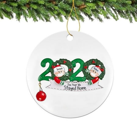 

2020 New Christmas Tree Decoration Lighted Pendant Faceless Old Man Pendant