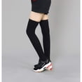 thumbnail image 6 of Ksopiavobs Women Long Thigh High Socks Cotton Opaque Thick Warm Over the Knee Socks Tall Boot Socks Leg Warmers, 6 of 6