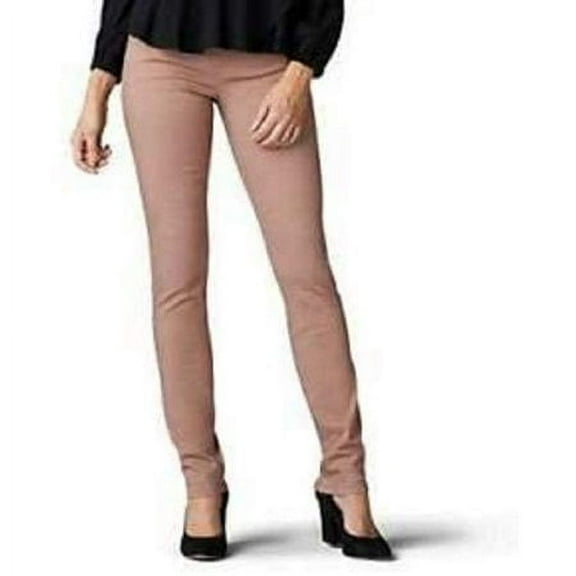 Lee Women’s Sculpting Fit Slim Leg Pull On Jean (0 Short, Antler