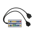 thumbnail image 2 of OBDII Breakout Box,OBDII Breakout Box OBD2 OB Pinout Box OB Protocol Detector Built for the Future, 2 of 7