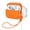 Orange, variant on Corliven for AirPods 5th Gen Case with Magnetic Wireless Charging, Kickstand Shockproof Protective Cover with Strap, Pink