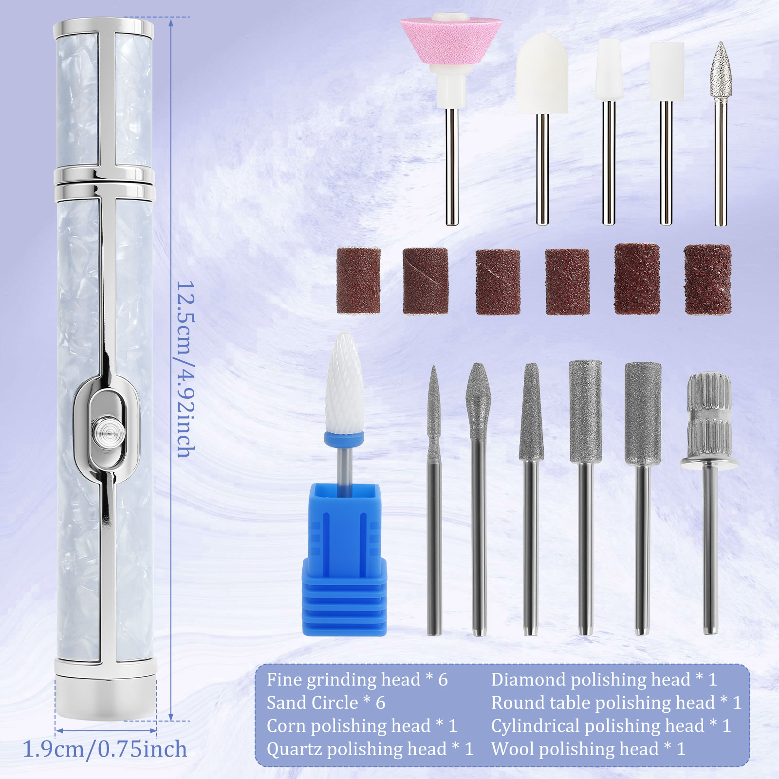 Keyohome Portable Electric Nail Drill Kit photo 2