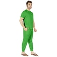 thumbnail image 2 of Inkmeso SolidPajama Set For Mens Short Sleeve Sleepwear Round NeckNightwearPj Set, 2 of 7