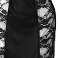 thumbnail image 3 of Gibobby Lenceria mujer sexy Camisón para mujer, lencería sexy transparente y sexy para mujer, vestido de malla de encaje(Rosa, XXG), 3 of 5