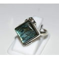 thumbnail image 2 of Navya Craft Labradorite Cushion 925 Sterling Silver Handmade Women Statement Ring Size 5.0, 2 of 5