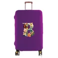 thumbnail image 1 of Travel Luggage Cover Baggage Suitcase Protector Washable Reusable Dustproof Scratch-proof Suitcase Cover Butterfly Print Pattern 8butterfly letter B S, 1 of 6