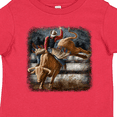 thumbnail image 4 of Inktastic Bull Riding Boys or Girls Toddler T-Shirt, 4 of 5