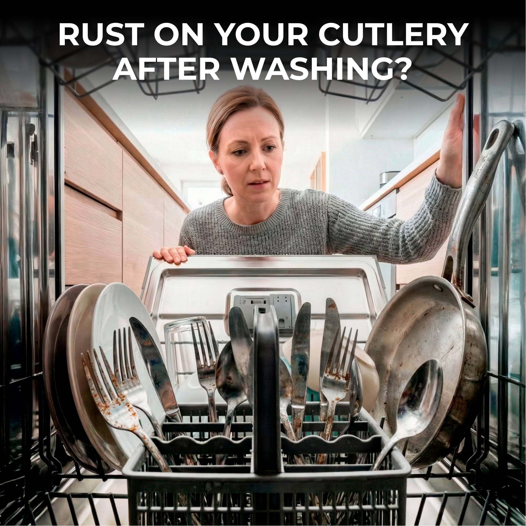 Rust Guard RG-2 Reusable Dishwasher Rust Remover & Silverware Protector – Set of 2