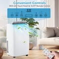 thumbnail image 3 of Air Conditioner, 14,000 BTU Portable Air Conditioners, Cooling, Fan & Dry 3 Modes, Portable AC Units for Rooms with Installation Kits, 24H Timer & Remote Control, 3 of 7