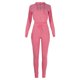 thumbnail image 5 of Mujeres con cuello en V Manga larga Tops Pantalones largos Dos piezas Conjunto sólido Traje casual Wmkox8yi bvn3071, 5 of 7