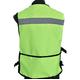 thumbnail image 5 of Chaleco Tipo Brigadista Con Reflejante Textil Costados Abiertos, 5 of 5