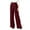 Wine #2, variant on bbyeadc Work Pants for Women Plus Size Wide Leg Work Pants Womens High Waisted Straight Professional Trouser 4x 5x Dressy Basic Slacks with Pockets, Pink S