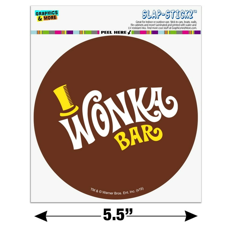 willy-wonka-and-the-chocolate-factory-wonka-bar-logo-automotive-car-window-locker-circle-bumper-sticker-walmart-com for Printable Free Wonka Chocolate Bar Wrapper Printable Willy Wonka and the Chocolate Factory Wonka Bar Logo Automotive Car Window Locker Circle Bumper Sticker - Walmart.com for Printable Free Wonka Chocolate Bar Wrapper Printable