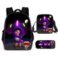 thumbnail image 5 of Mochila de anime de 3 piezas, mochila escolar ligera e impermeable para estudiantes, mochila de viaje, 5 of 5
