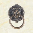 thumbnail image 4 of SDFGTstore DIY Furniture Pulls Vintage Drawer Pulls Lion Shaped Cabinet Handle Ring Wooden for Case Box Decor Handles Not Easy to F, 4 of 15