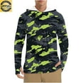 thumbnail image 2 of Wancir Men's Sun Protection Shirts UV SPF UPF 50+ Long Sleeve Rash Guard Fishing Running Quick Dry Lightweight, 2 of 8