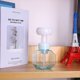 thumbnail image 4 of Dispensador de jabón espumoso de flores, 300 ml (10 oz) Botella de espuma en forma de flor Contenedor de jabón de manos, Botella de prensa de plástico sin BPA Botella vacía recargable para baño Cocina ER, 4 of 5