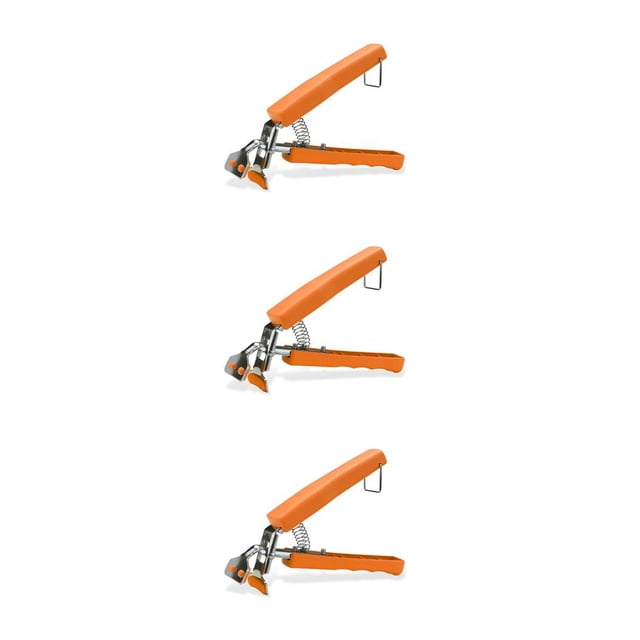Billuyoard Suministros de cocina Pinza de placa Anti escaldado Tazón caliente Retriever Pinzas Clip grueso Acero inoxidable Type1 NO1