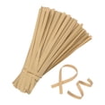 thumbnail image 1 of 1000 Paquete de ataduras de papel kraft, ataduras de pan de 12cm, ataduras torcidas para manualidades de color puro, 1 of 1