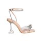 thumbnail image 1 of Womens Rhinestone Bow Heels Sandals Wedding Dress Shoes, 1 of 5