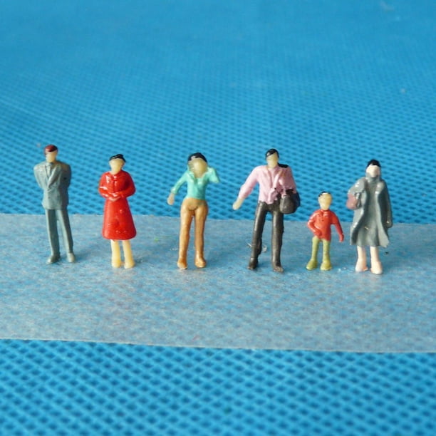 Yinanstore 6 Pcs Figurines de Personnages de Ski Miniatures en Résine Peintes à la Main 1/64 Décoration de Modèle de Diorama de Rue Yinanstore 6 Pcs Figurines de Personnages de Ski Miniatures en Résine Peintes à la Main 1/64 Décoration de Modèle de Diorama de Rue