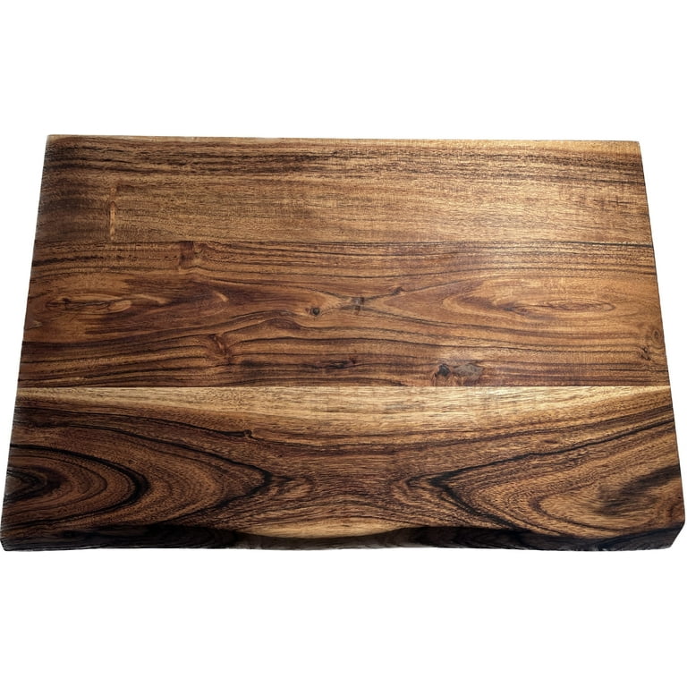 Mountain Woods Brown Hand Crafted Acacia Cutting Board -15