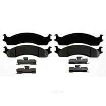 Raybestos PGD655AM Professional Grade Semi-Metallic Disc Brake Pad Set Fits select: 1999-2002 DODGE RAM 2500, 1999-2003 DODGE RAM VAN