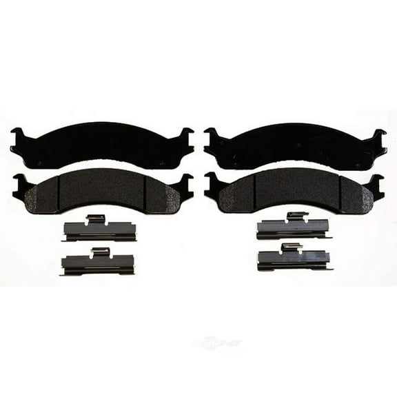 Raybestos PGD655AM Professional Grade Semi-Metallic Disc Brake Pad Set Fits select: 1999-2002 DODGE RAM 2500, 1999-2003 DODGE RAM VAN