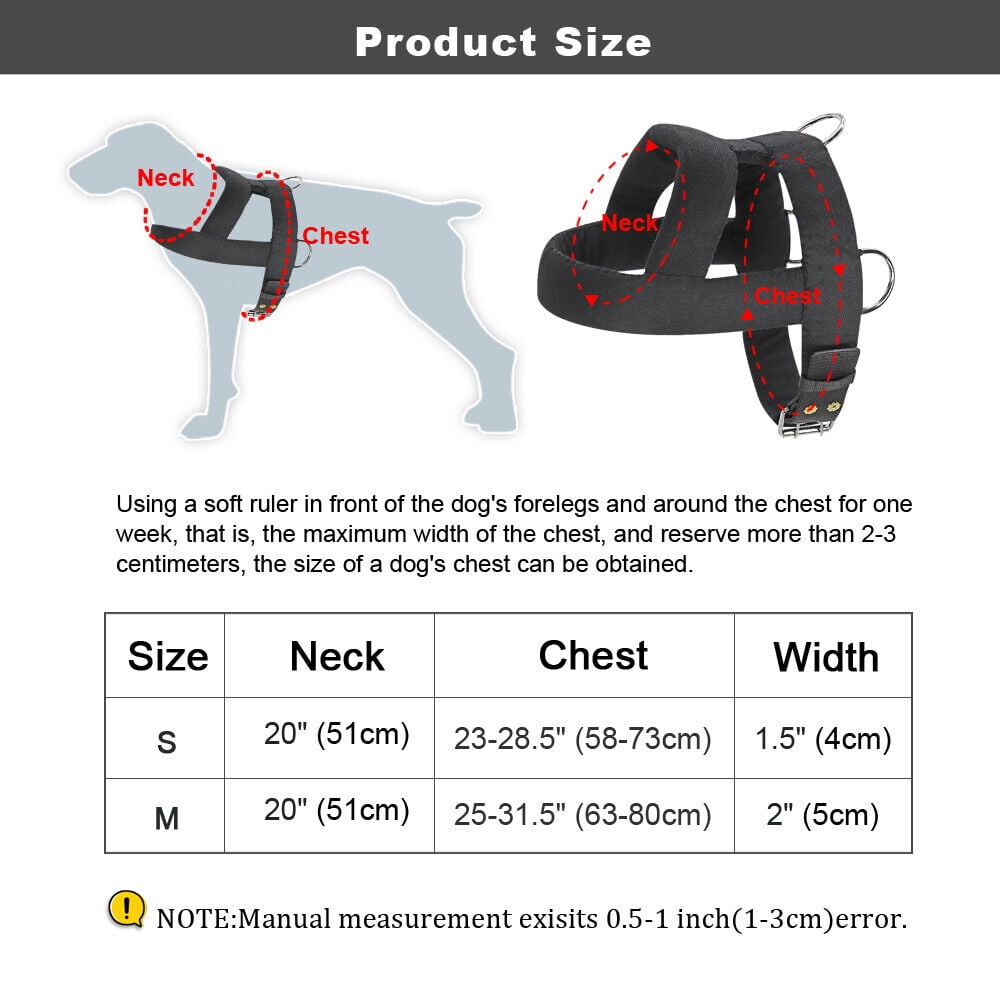 Pet Artist Durable Dog Weight Pulling Harness HEAVY DUTY Adjustable Training German Shepherd PITBULL