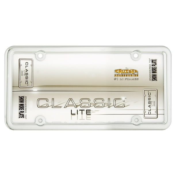 Cruiser Accessories Classic Lite License Plate Frame